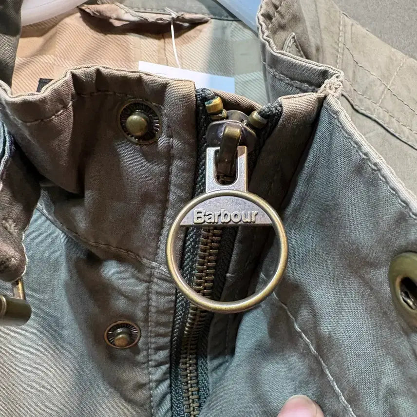 [BUNJANG] Barbour Vintage Field Jacket / [S] Barbour 바버 빈티지 야상 자켓