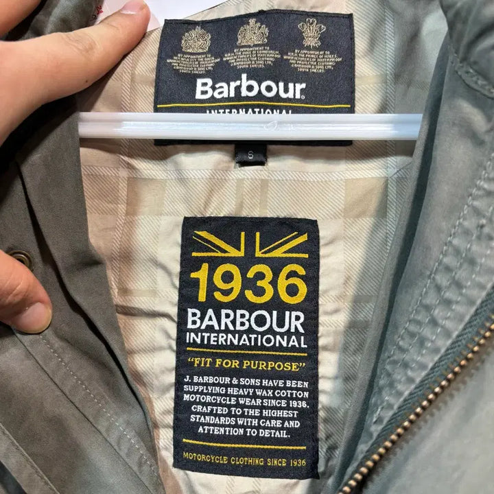 [BUNJANG] Barbour Vintage Field Jacket / [S] Barbour 바버 빈티지 야상 자켓