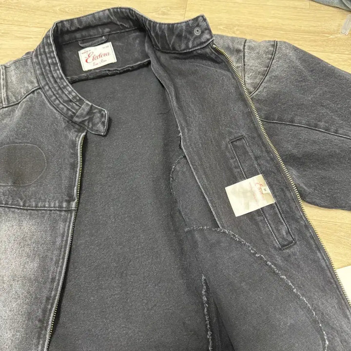 [BUNJANG] ETCE Denim Racer Jacket M / ETCE이티씨이데님 레이서 자켓M