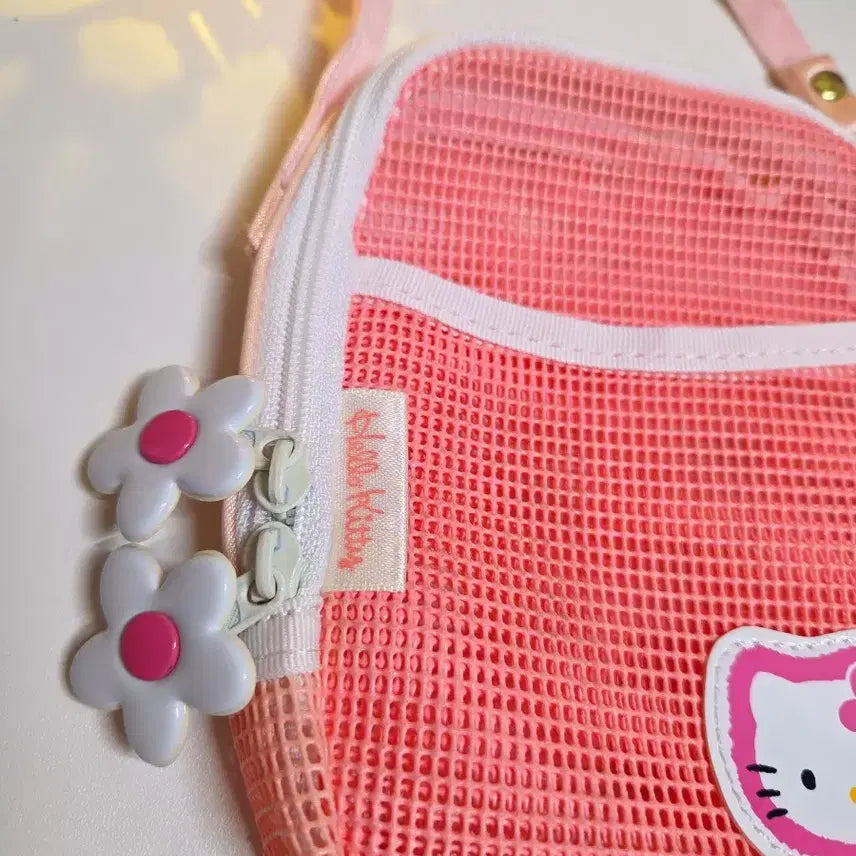 [BUNJANG] Kitty Mesh Pouch / [고전] 키티 매쉬 파우치