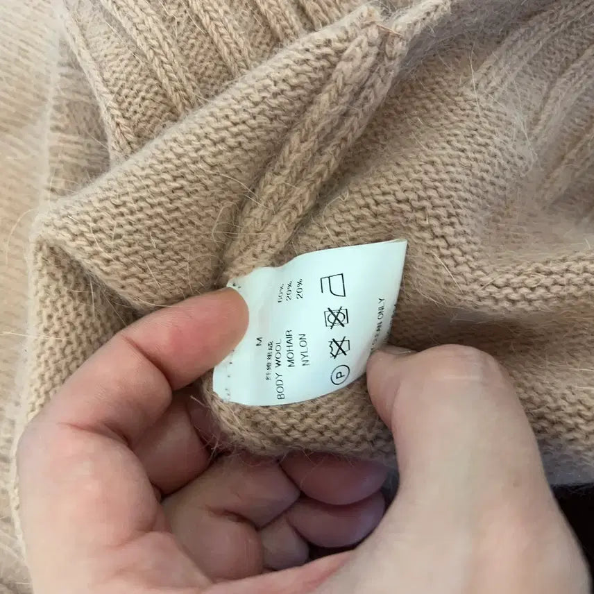 [BUNJANG] Lacked Garage Mohair Knit (Pink) - M / 락트개러지 / 모헤어 니트 (핑크) / M