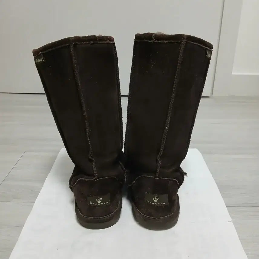 [BUNJANG] Bearpaw Winter Boots 230 - Brown / 베어파우 어그부츠 겨울신발 털신 안감양털 사이즈 230