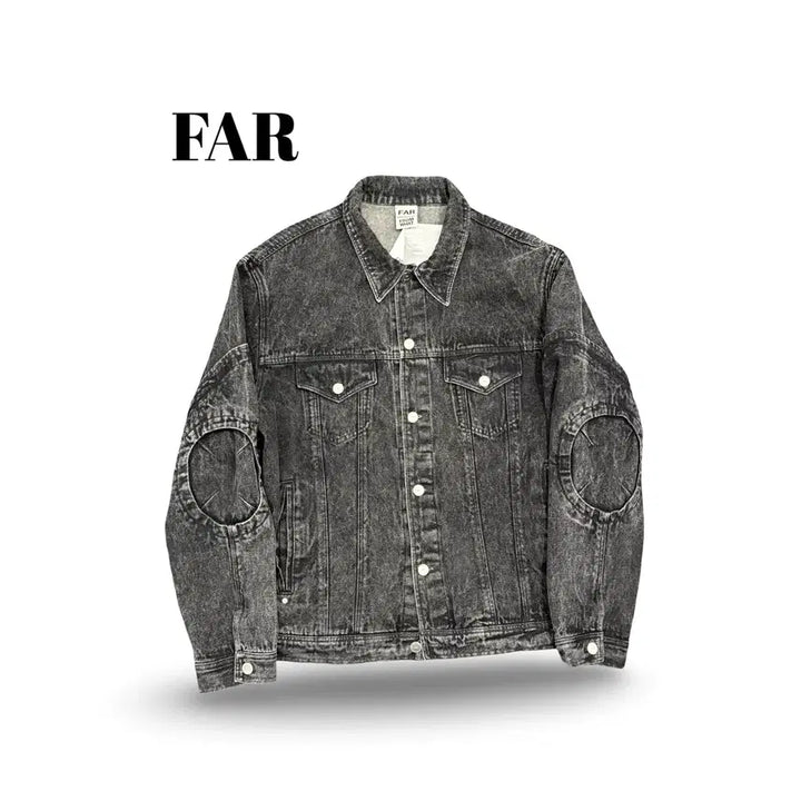 [BUNJANG] Archive Circle Washed Denim Jacket / (95)파아카이브써클워시드데님자켓