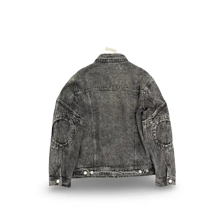 [BUNJANG] Archive Circle Washed Denim Jacket / (95)파아카이브써클워시드데님자켓