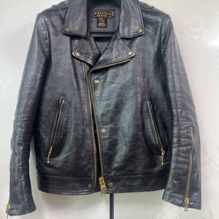 [BUNJANG] DIAPVINE Horsehide Rider Jacket / 디아프바인 홀스하이드 라이더 자켓