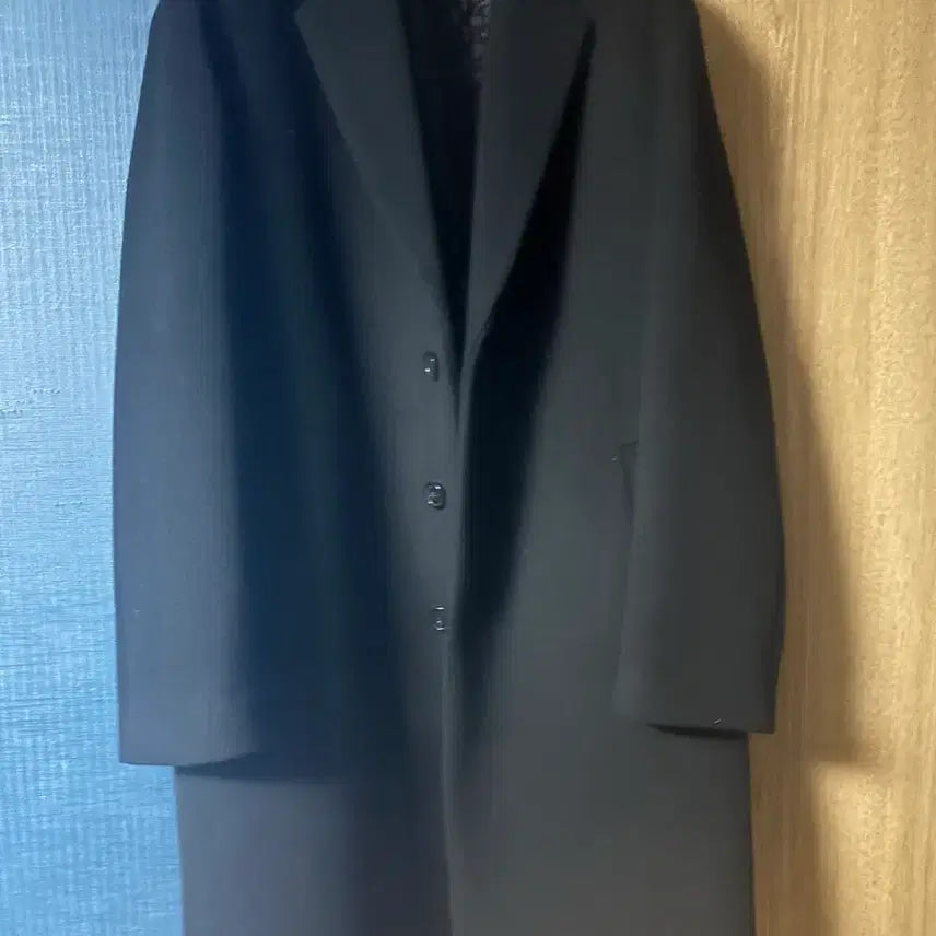 [BUNJANG] Customellow Black Coat / 커스텀 멜로우 코트