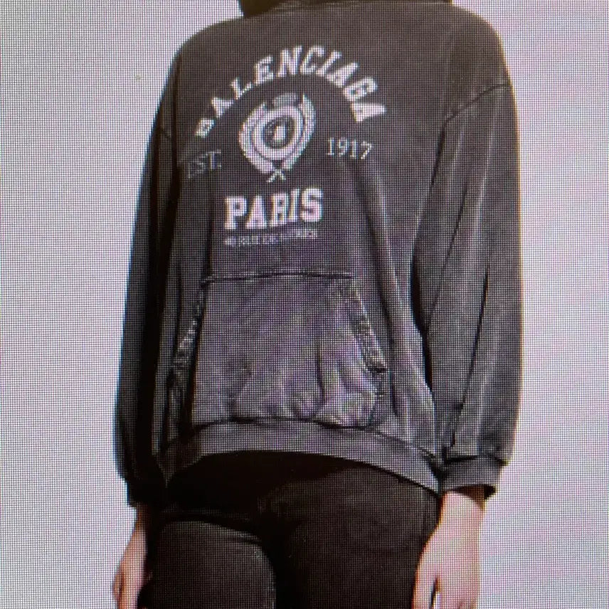 [BUNJANG] Balenciaga College Hoodie S / 발렌시아가 칼리지 후드 S
