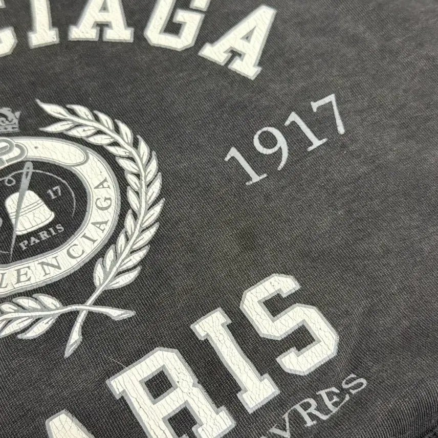 [BUNJANG] Balenciaga College Hoodie S / 발렌시아가 칼리지 후드 S