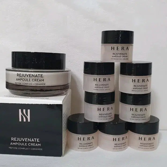 [BUNJANG] Hera Rejuvenating Ampoule Cream 50ml + 5ml x 8 / 헤라 리쥬브네이트 앰플 크림 50ml+5ml 8개 추가