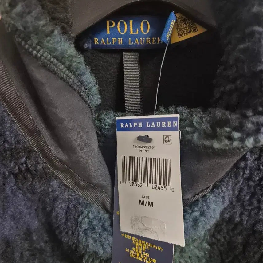 [BUNJANG] Polo Ralph Lauren Black Watch Fleece Jacket / (새상품 M) 폴로 랄프로렌 블랙와치 플리스(후리스) 자켓
