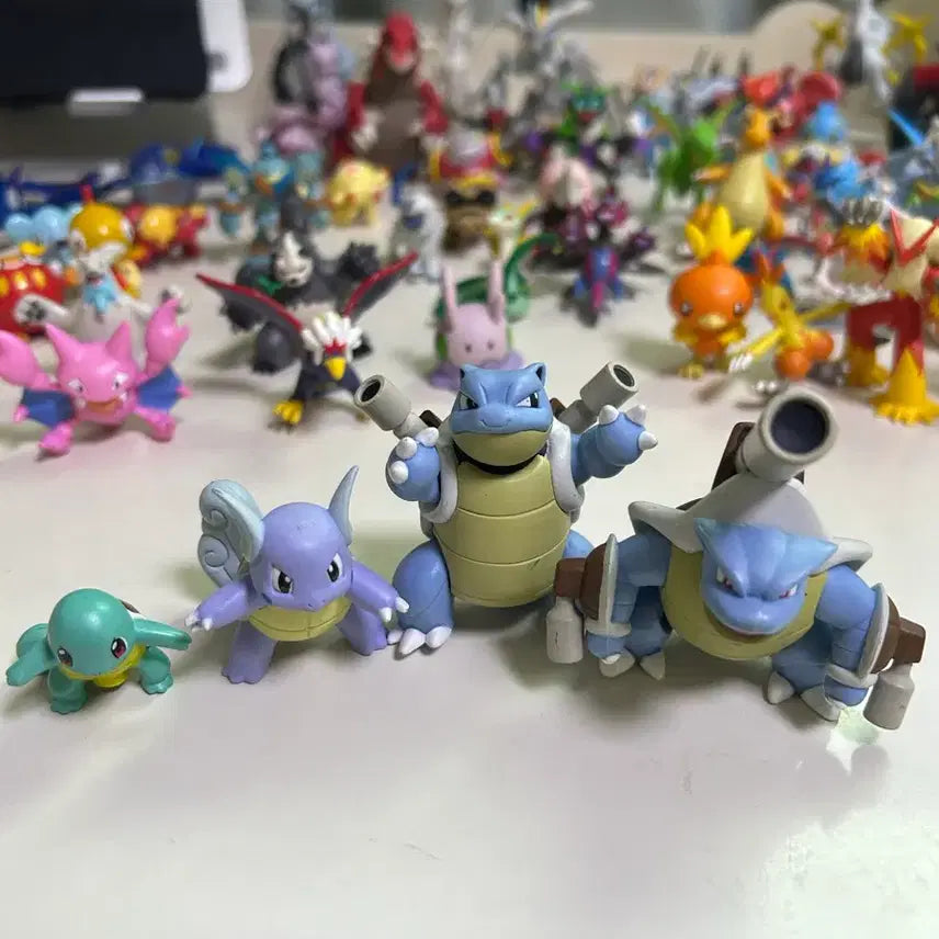 [BUNJANG] Pokemon Blastoise Mega Evolution Figure / 포켓몬 피규어 몬콜레 거북왕 메가진화 시트