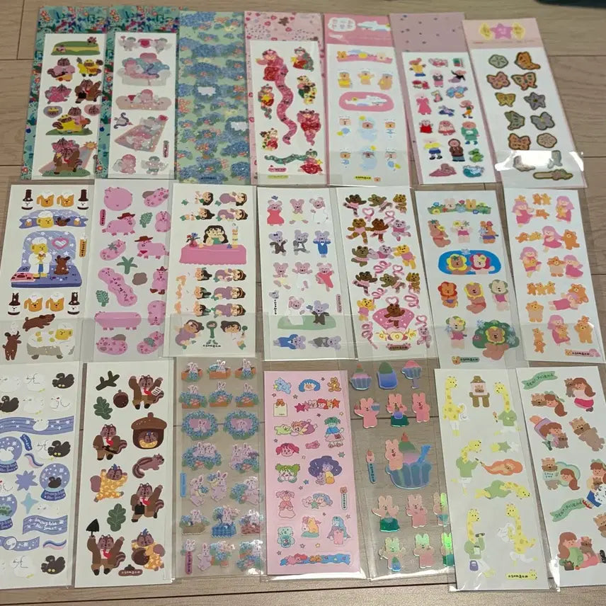 [BUNJANG] Somgom Sticker Bundle Set / 솜곰 스티커 씰스티커