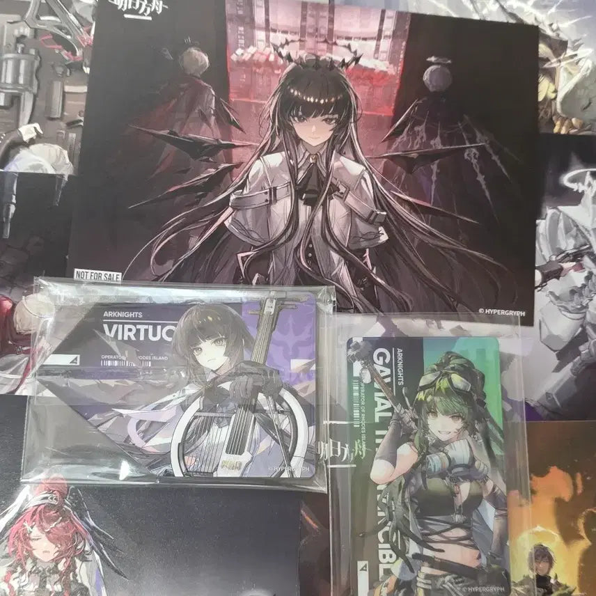 [BUNJANG] Arknights Arturia Acrylic Magnet Set / 명일방주 아트북특전 아르투리아+이격가비알 이크릴마그넷 판매