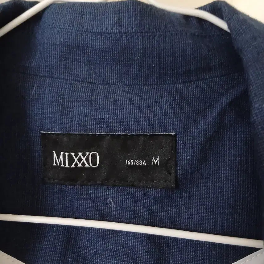 [SOLD OUT] MIXXO 믹쏘 린넨 네이비 반팔 자켓 M