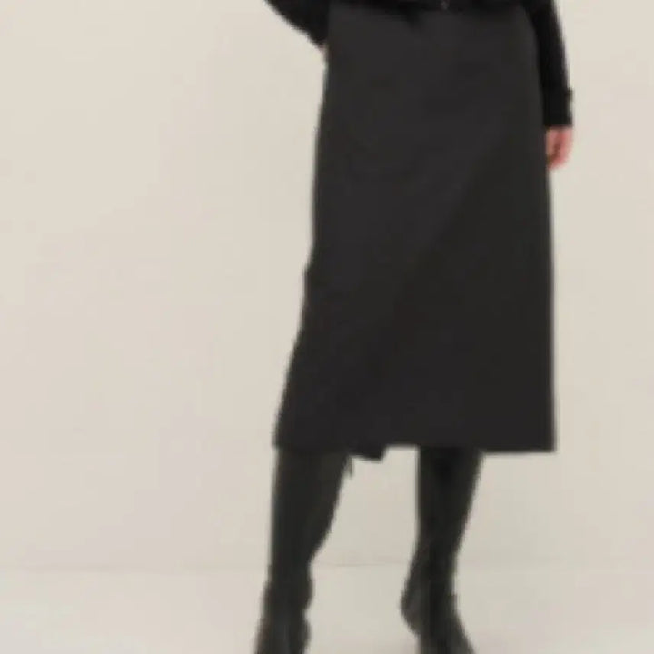 [BUNJANG] System Padded Long Skirt / 시스템 패딩스커트