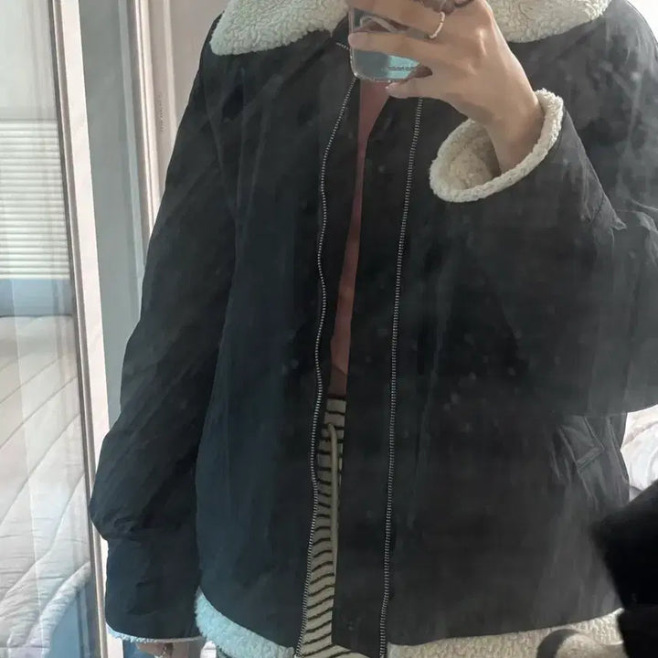 [BUNJANG] 8 Seconds Faux Fur Jacket / 에잇세컨즈 털자켓