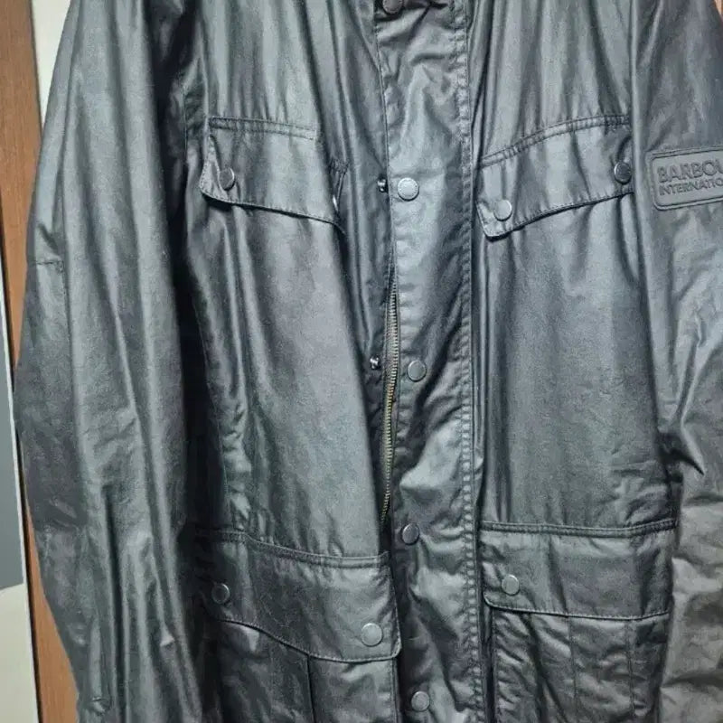 [BUNJANG] Barbour International Wax Jacket / 바버 블랙 왁스 자켓 인터네셔널 자켓