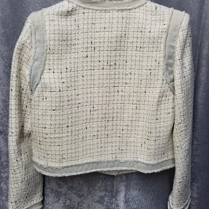 [BUNJANG] Camellia Tweed Jacket - Ivory / Camellia 트위드 자켓 아이보리
