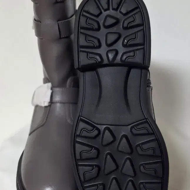 [BUNJANG] Gray Belt Boots / 그레이 밸트 부츠((새상품))