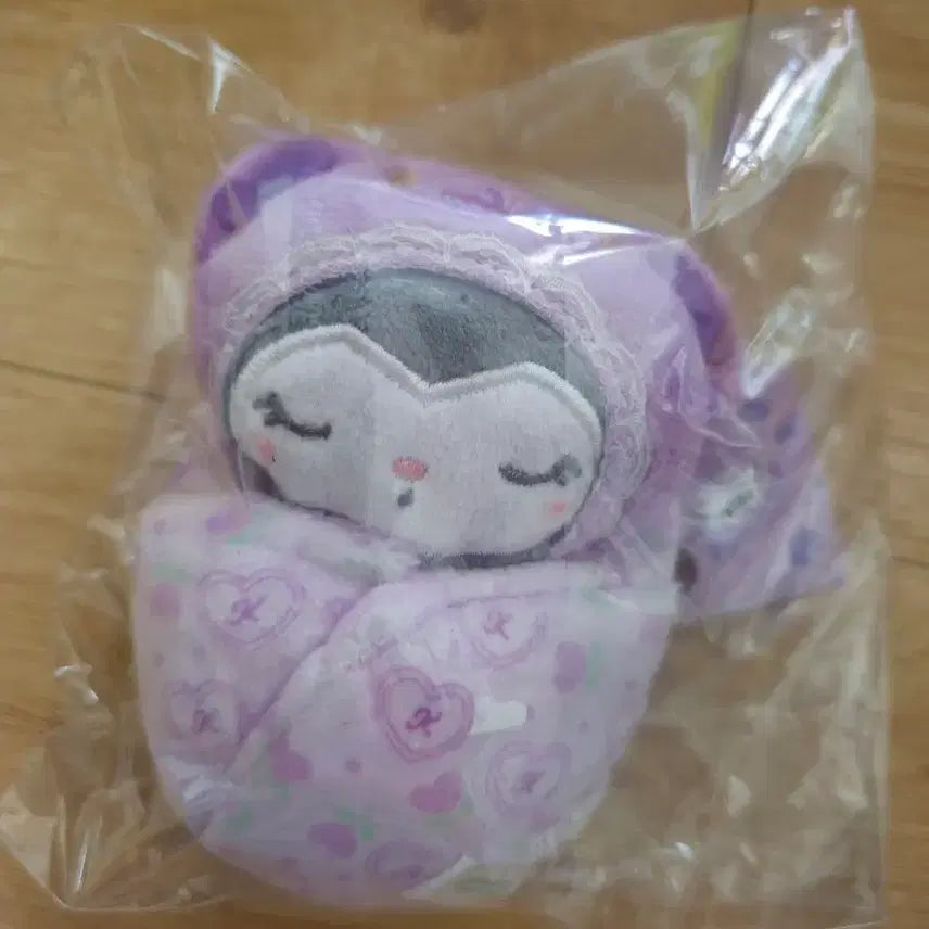 [BUNJANG] Kuromi Baby Doll Plush Toy / 쿠로미 아기 인형 봉제인형 새상품