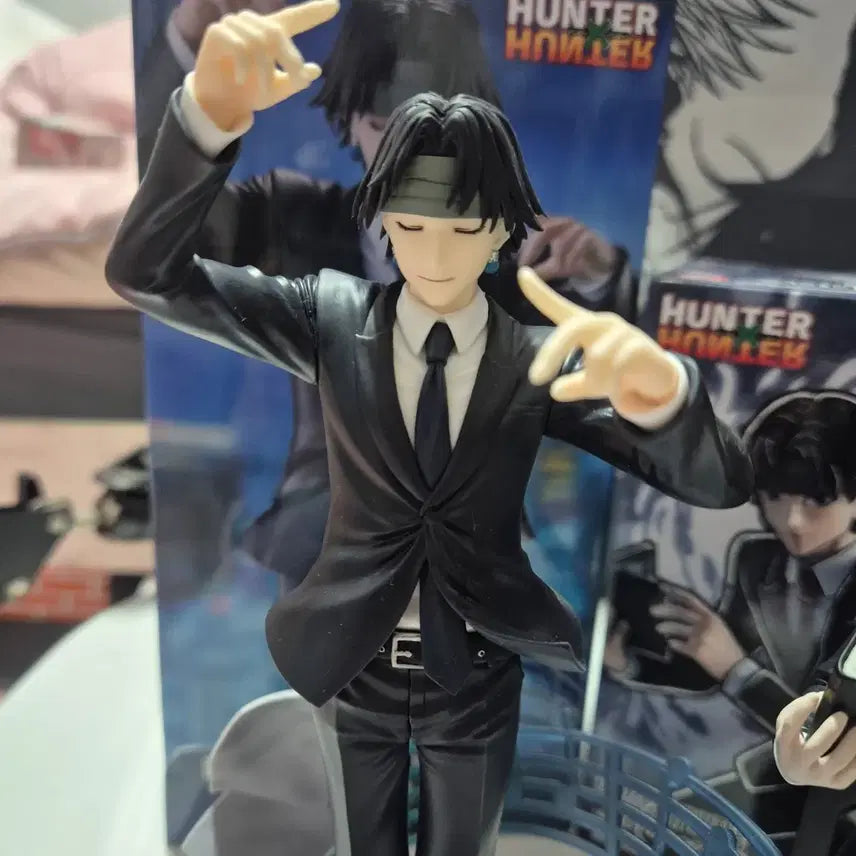 [BUNJANG] Hunter x Hunter Chrollo Lucilfer & Vibration Stars Bundle Figure Set / 헌터x헌터 클로로 루실후르 레퀴엠 / VIBRATION  2종 일괄