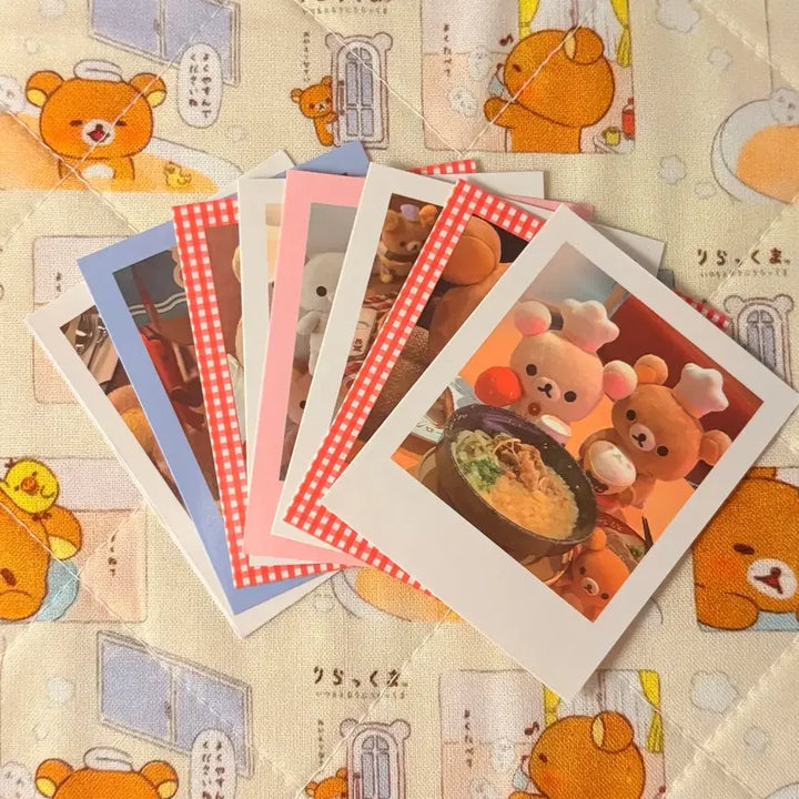 [BUNJANG] Rilakkuma Magnet and Polaroid Set / (행운의거북이 덤) 리락쿠마 미니자석 + 폴라로이드 세트