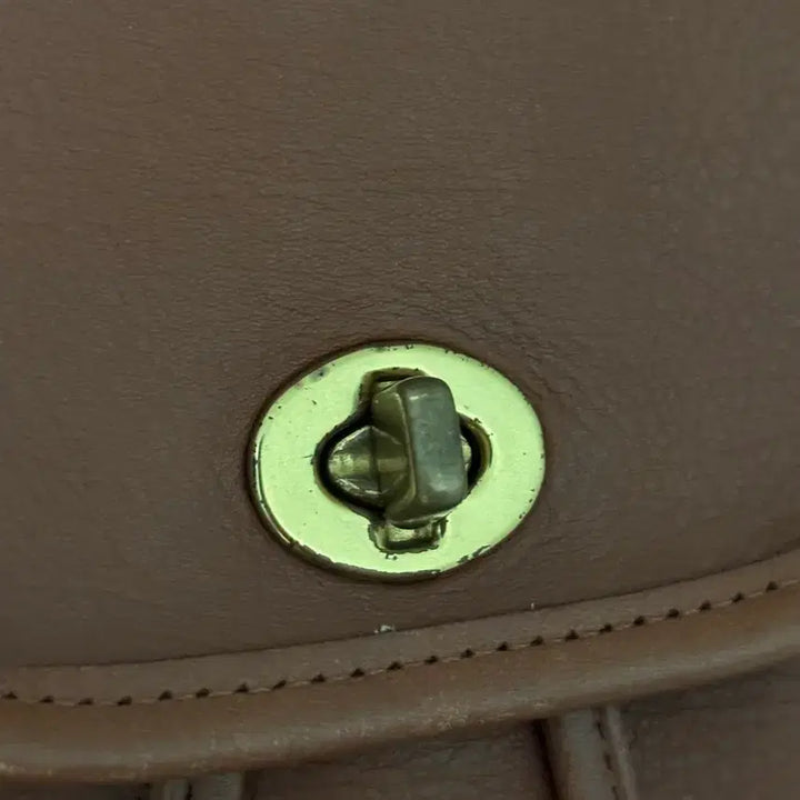 [BUNJANG] COACH Brown Leather Backpack / COACH 올드코치 브라운 레더 백팩