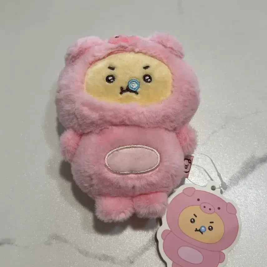 [BUNJANG] Manggeureojin Gom Mang-gom Pig Doll Keyring / 망그러진곰 망곰 돼지 인형 키링