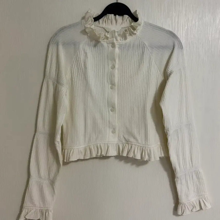 [BUNJANG] H&M Frill Cardigan S / H&M 에이치엔엠 프릴 가디건 S