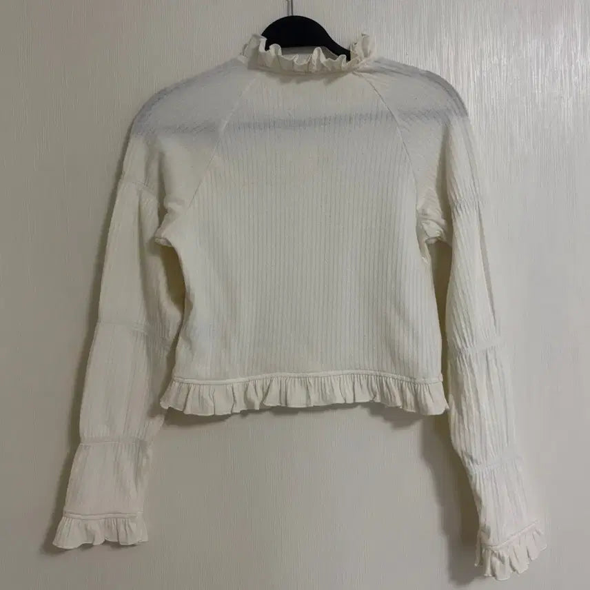 [BUNJANG] H&M Frill Cardigan S / H&M 에이치엔엠 프릴 가디건 S