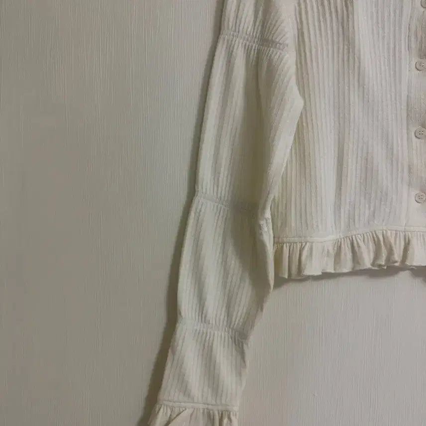 [BUNJANG] H&M Frill Cardigan S / H&M 에이치엔엠 프릴 가디건 S