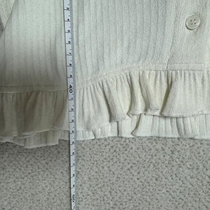 [BUNJANG] H&M Frill Cardigan S / H&M 에이치엔엠 프릴 가디건 S