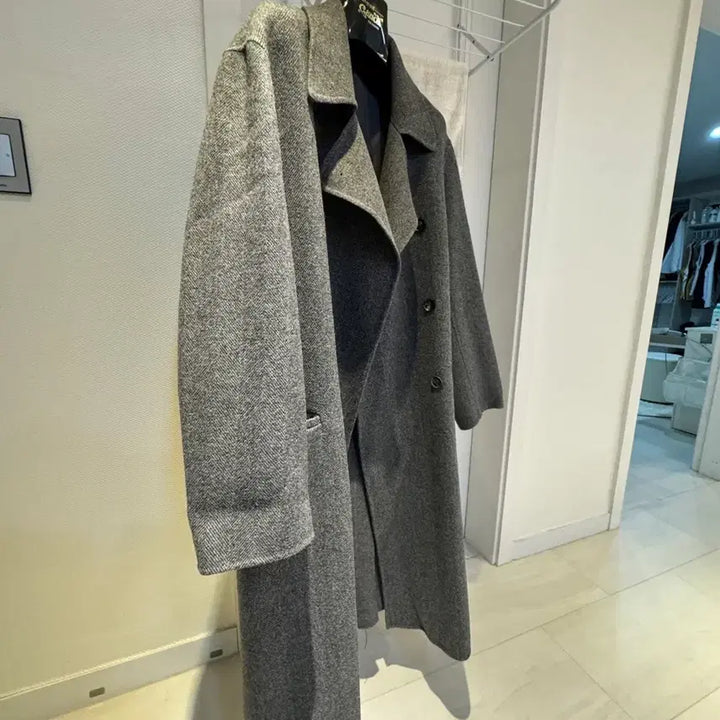 [BUNJANG] BELIER Merino Wool Handmade Double Coat 105 / 벨리에 BELIER 메리노울 핸드메이드 더블 코트 105