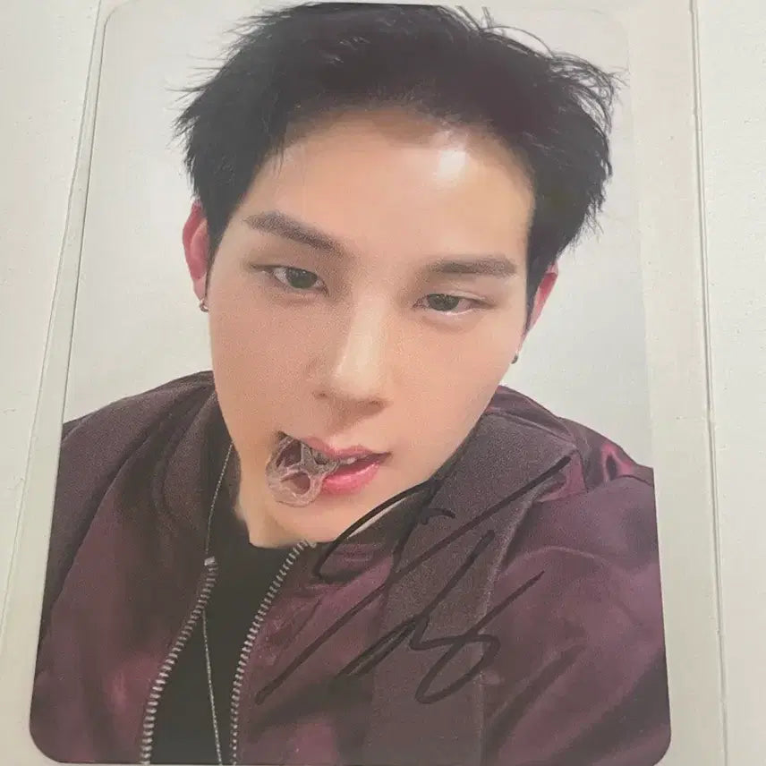 [BUNJANG] MONSTA X Jooheon Soundwave POB Photocard / 몬스타엑스 주헌 솔로 팬싸 사인 미공포 3차 사운드웨이브 포카