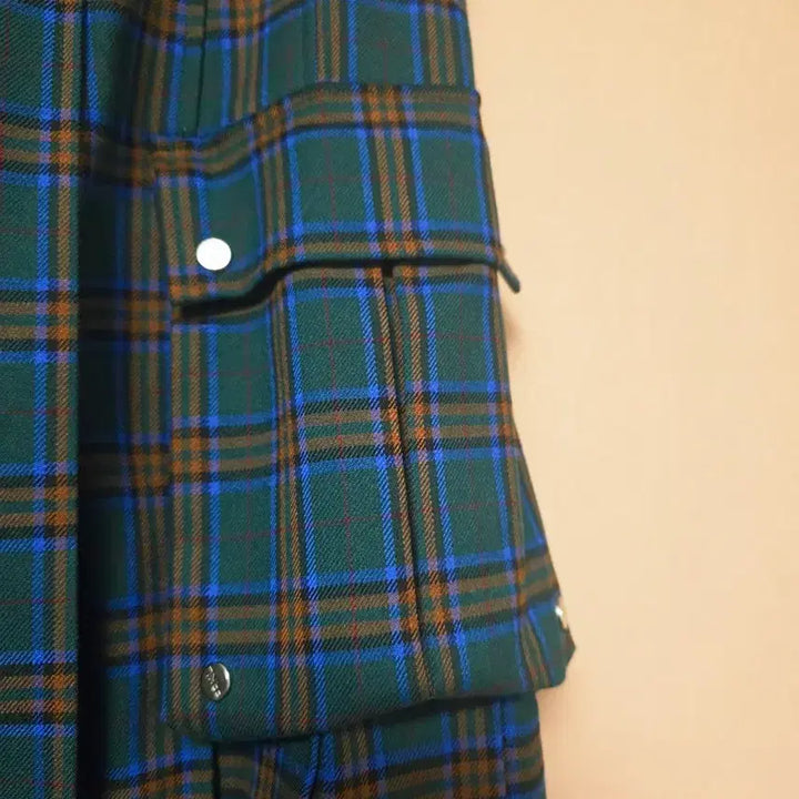 [BUNJANG] Freckle Check Long Skirt / freckle 체크스커트