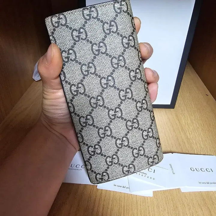 [BUNJANG] Gucci Kingsnake GG Supreme Long Wallet / {정품}-구찌 킹스네이크 GG 수프림 장지갑