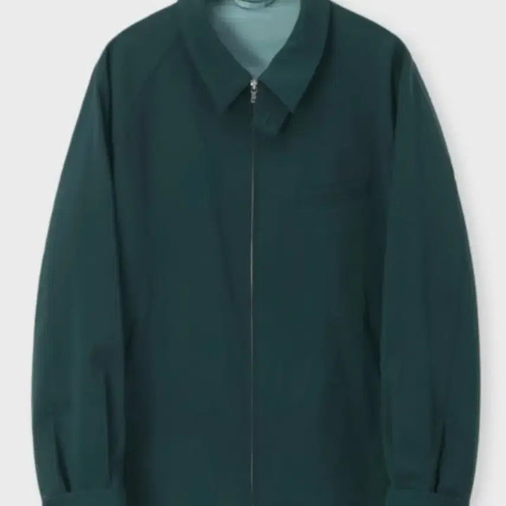 [BUNJANG] Lanvin Collection Dark Green Blouson Jacket / (48)랑방 Lanvin Collection 블루종 다크 그린