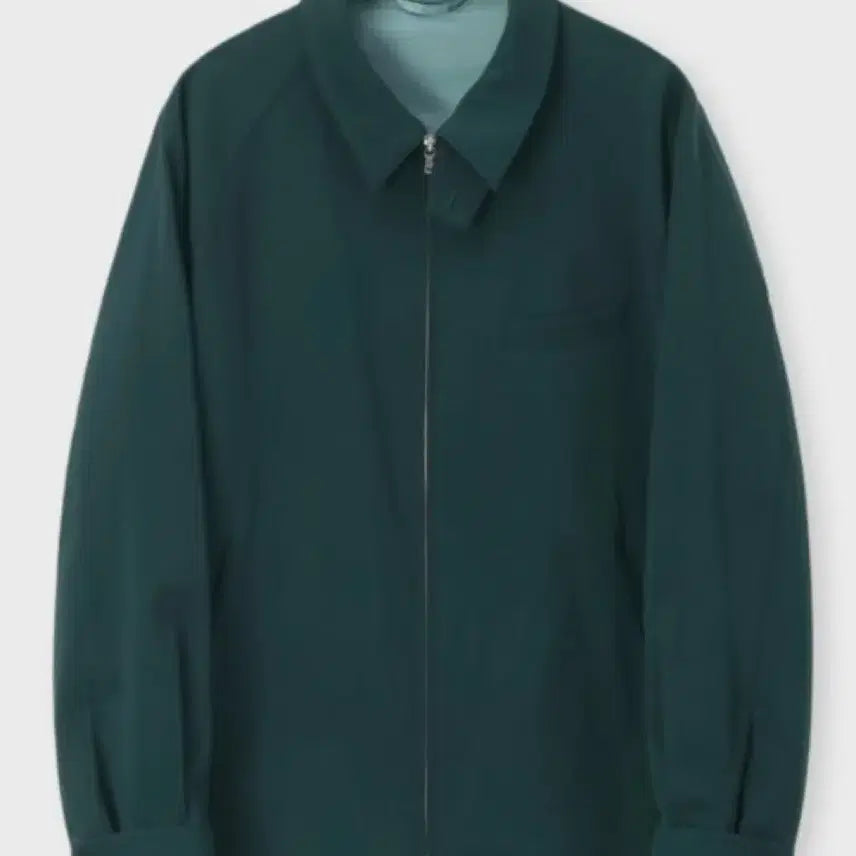 [BUNJANG] Lanvin Collection Dark Green Blouson Jacket / (48)랑방 Lanvin Collection 블루종 다크 그린