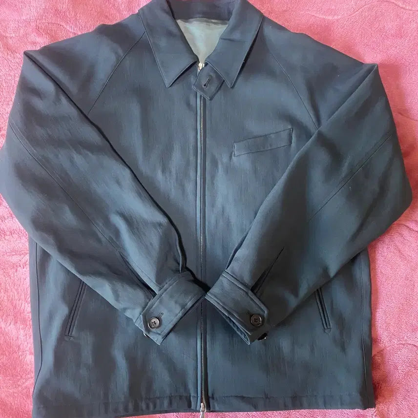 [BUNJANG] Lanvin Collection Dark Green Blouson Jacket / (48)랑방 Lanvin Collection 블루종 다크 그린