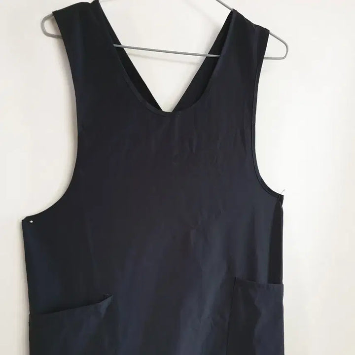 [BUNJANG] X-Line Long Apron / X라인 롱앞치마(새상품)