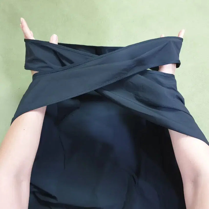 [BUNJANG] X-Line Long Apron / X라인 롱앞치마(새상품)