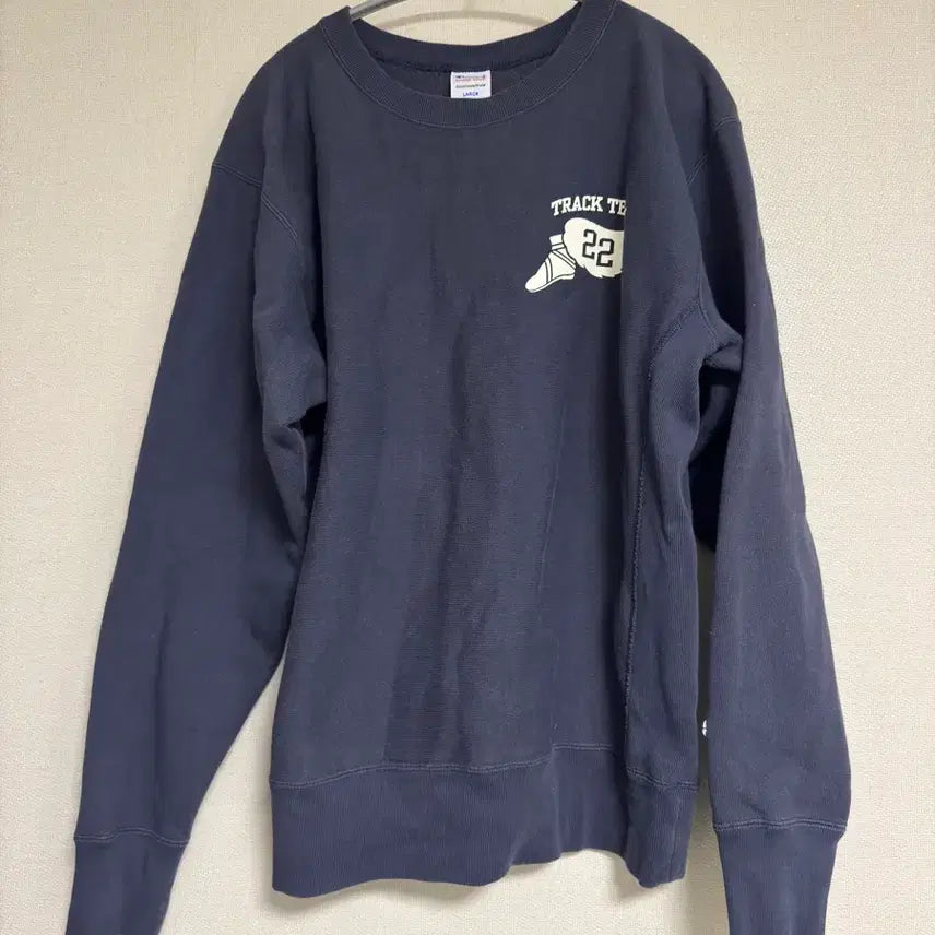 [BUNJANG] Champion x thisisneverthat Reverse Weave Sweatshirt / [L] 챔피온x디네댓 리버스위브 블루택 스웨트셔츠