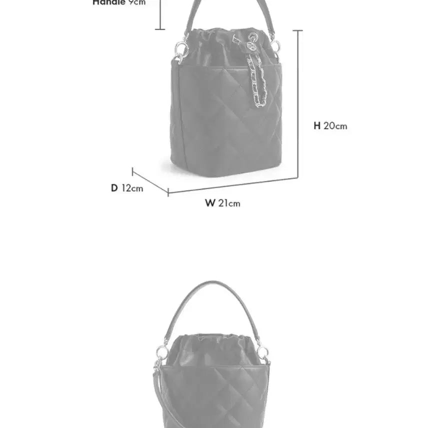 [BUNJANG] Metrocity Bucket Bag / 메트로시티 버킷백