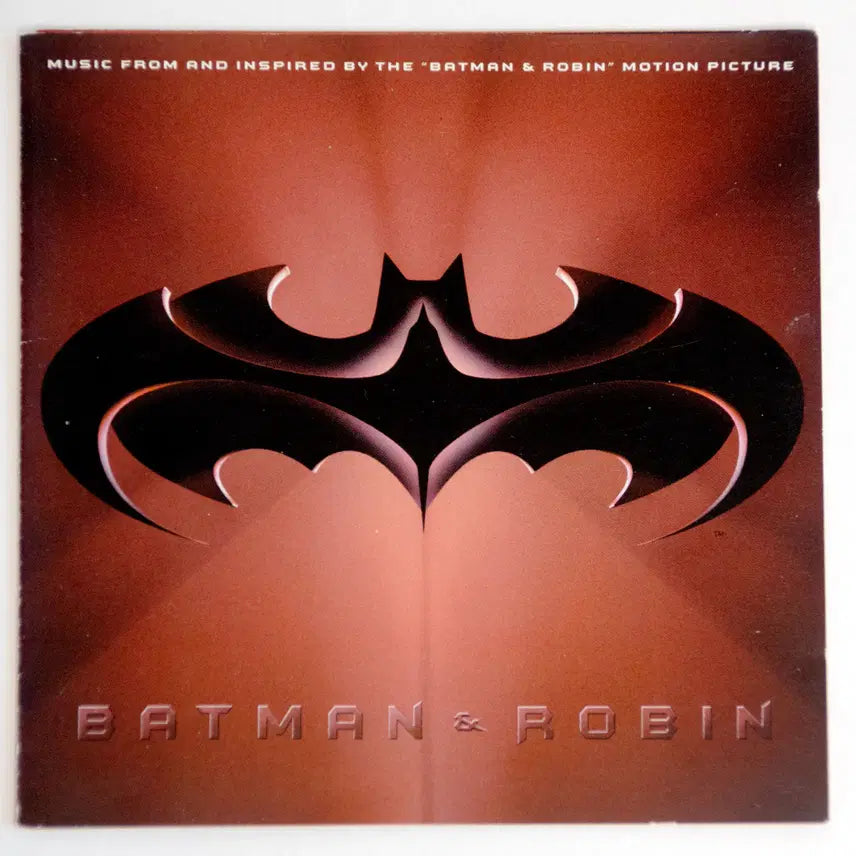 [BUNJANG] Batman &amp; Robin OST CD / 배트맨 &amp; 로빈 영화 OST CD