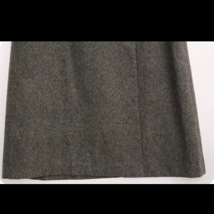 [BUNJANG] TRANS WORK Brown Wool Long Skirt / TRANS WORK 브라운 롱 모직 스커트 겨울 스커트