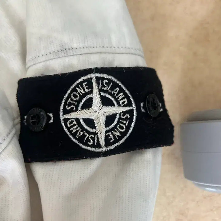 [BUNJANG] Stone Island Tyvek White Jacket / (초레어) 00's 스톤아일랜드 아카이브 Tyvek 화이트 자켓