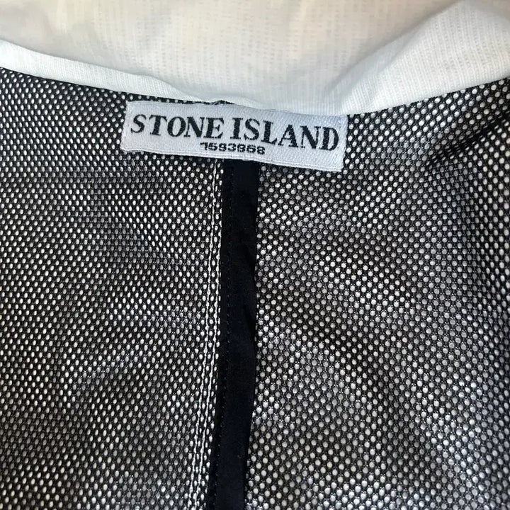 [BUNJANG] Stone Island Tyvek White Jacket / (초레어) 00's 스톤아일랜드 아카이브 Tyvek 화이트 자켓