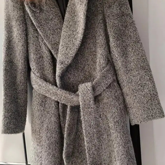 [BUNJANG] NICE CLAUP Alpaca Coat (Size 55) / 나이스클랍 알파카코트 55