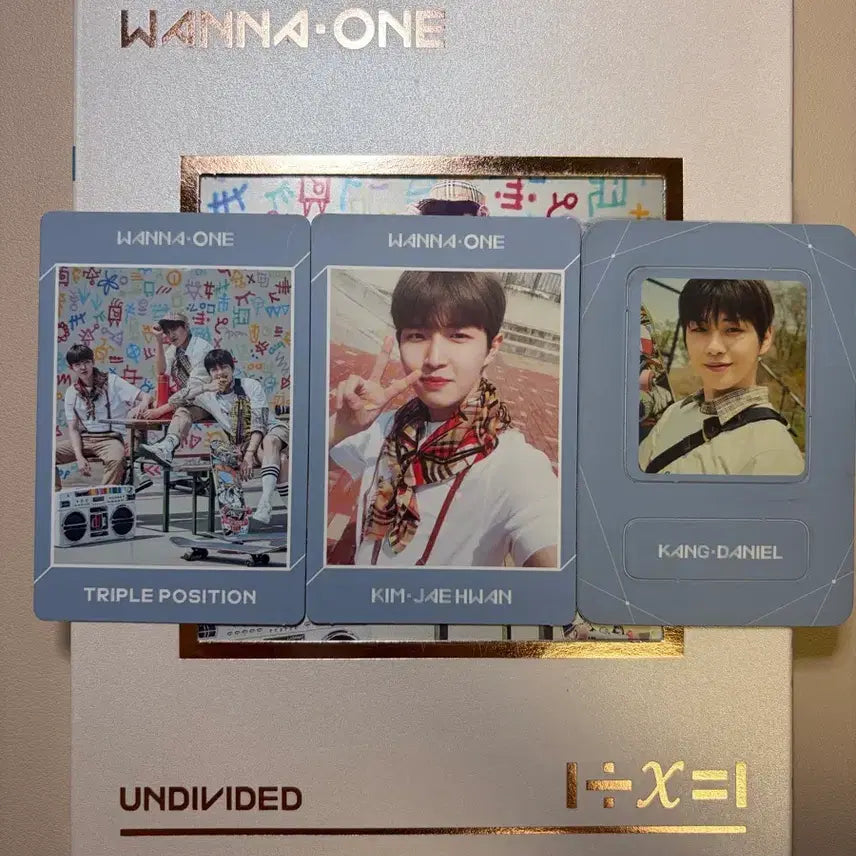 [SOLD OUT] 반택비포함) 워너원 유닛 트리플포지션 김재환 박우진 강다니엘 앨범