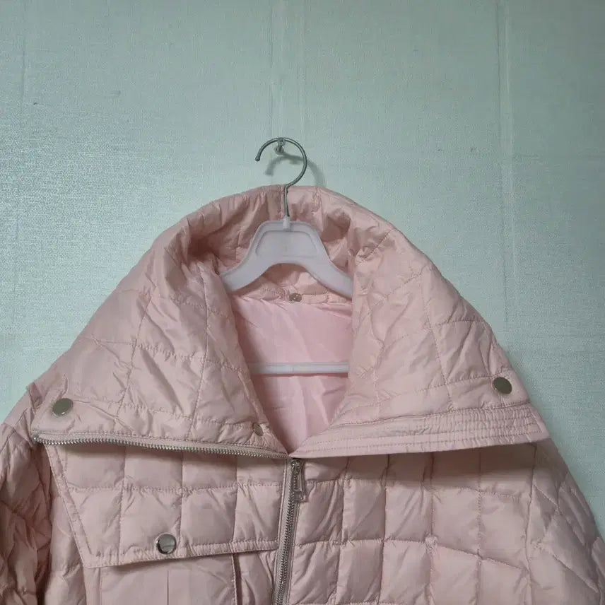 [BUNJANG] Pink Short Padded Jumper / 핑크 숏 패딩 점퍼